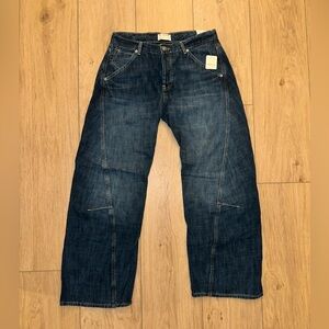 Free People | We The Free | Highland Low-Rise Twisted Bowed Jeans